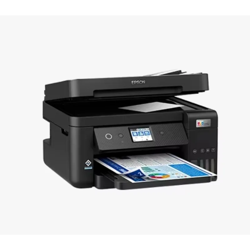 اتصال واي فاي جديد EP Son L6298 مطبوع على كلا الجانبين A4 طابعة ماكينة فاكس تجارية متعددة الوظائف ملونة جديدة #4