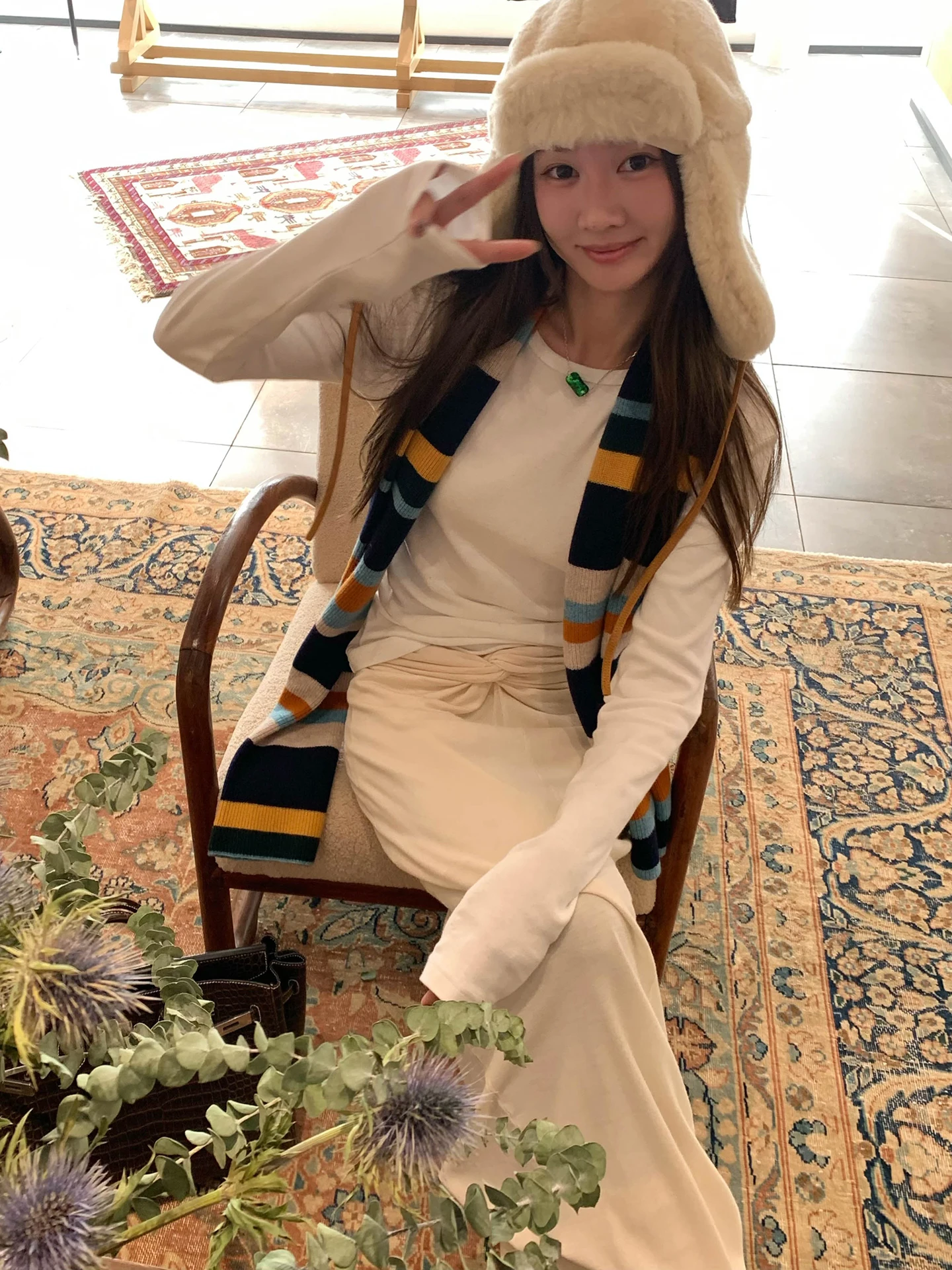 

Простая белая женская футболка свободного кроя с длинным рукавом из хлопка для повседневной носки, модель RT254253, для женщин