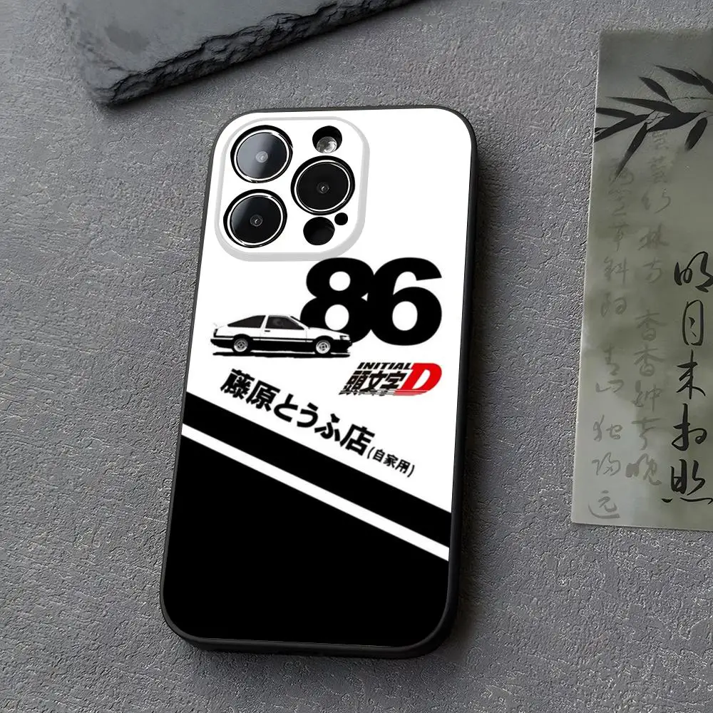 Anime Initial D AE86 Phone Case for iphone 16 11 15 14 13ProMax 12 Pro Xs Max Mini Xr 8 6s Plus Funda Covers