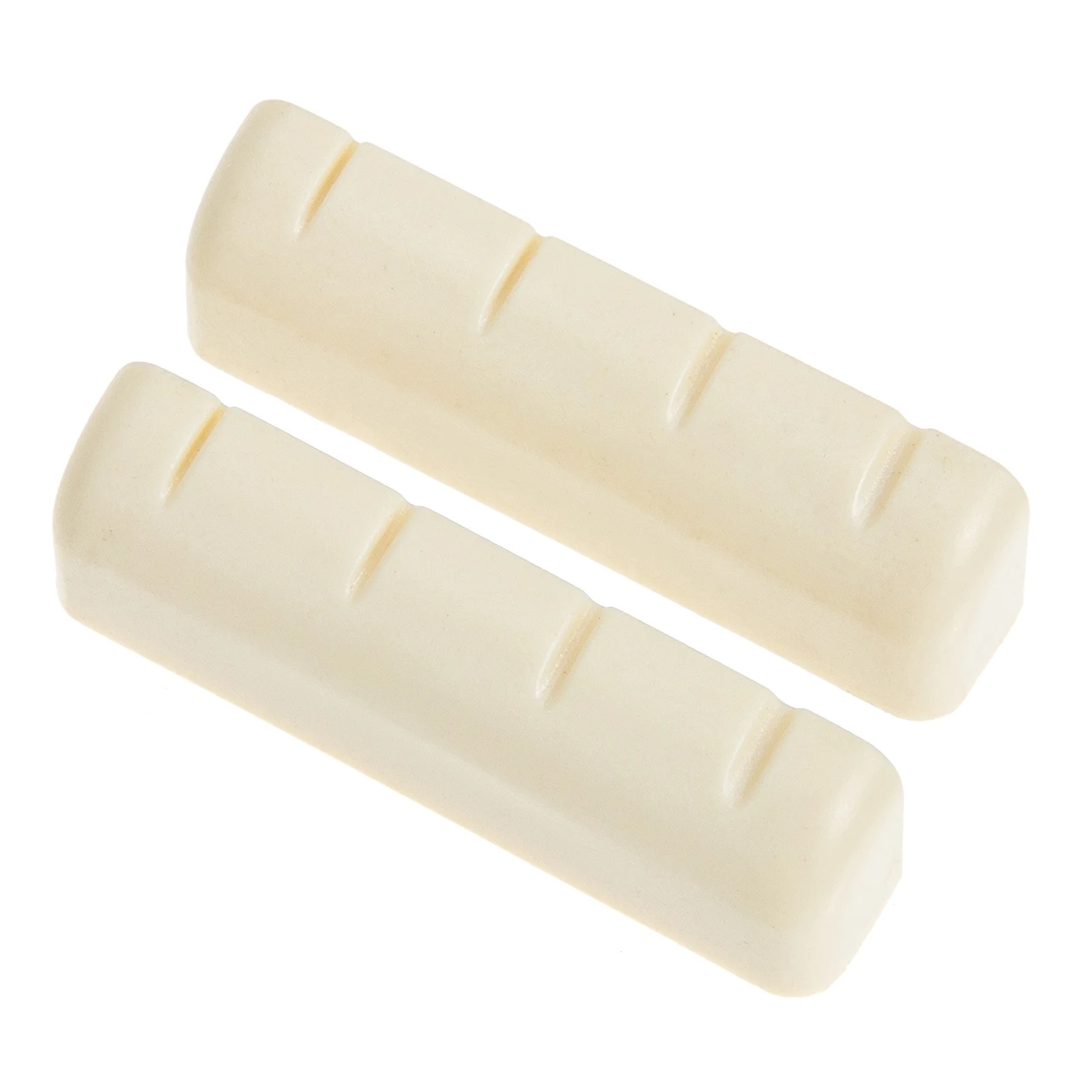 2 Pcs Mandolin Pillow Bridge Nut Replace Banjo Replacement Nuts White Accessories