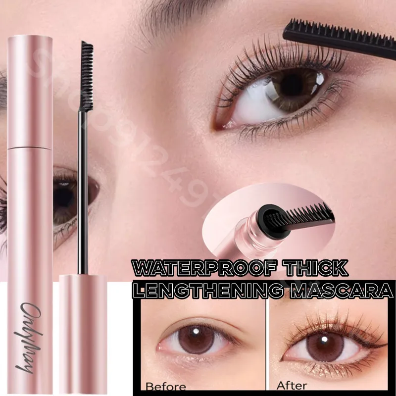 Waterproof Long-lasting Curling Mascara Non-smudged Fine-combed Long-lasting Mascara Waterproof and Pigmented