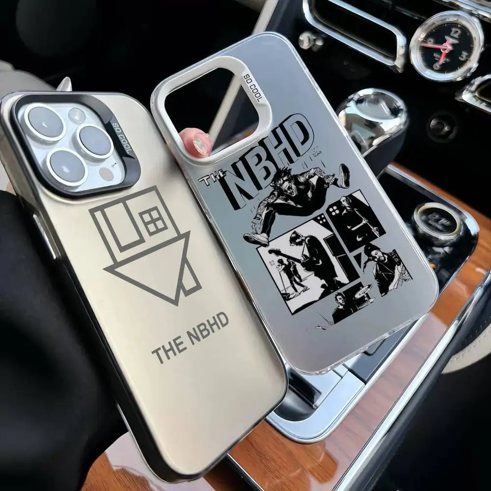 

Band NBHD The Neighbourhood Phone Case For IPhone 17,16,15,14,13,12,11,Mini,Pro,E,MAX White Candy Matte Cover