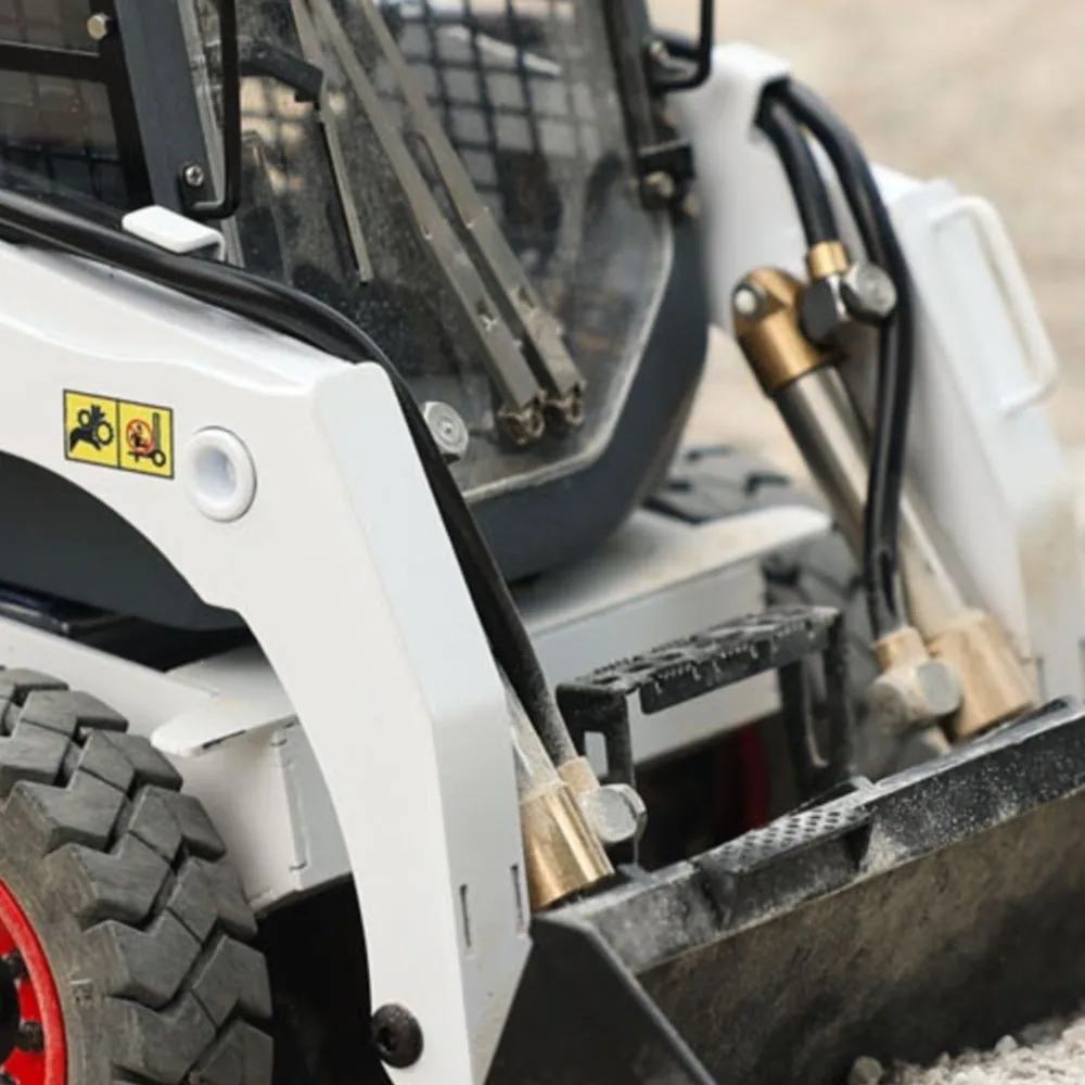 

Радиоуправляемый гидравлический мини-погрузчик 1/14 SM450 I6S с дистанционным управлением, окрашенный, собранный, на колесах, со звуком и светом, игрушка-подарок