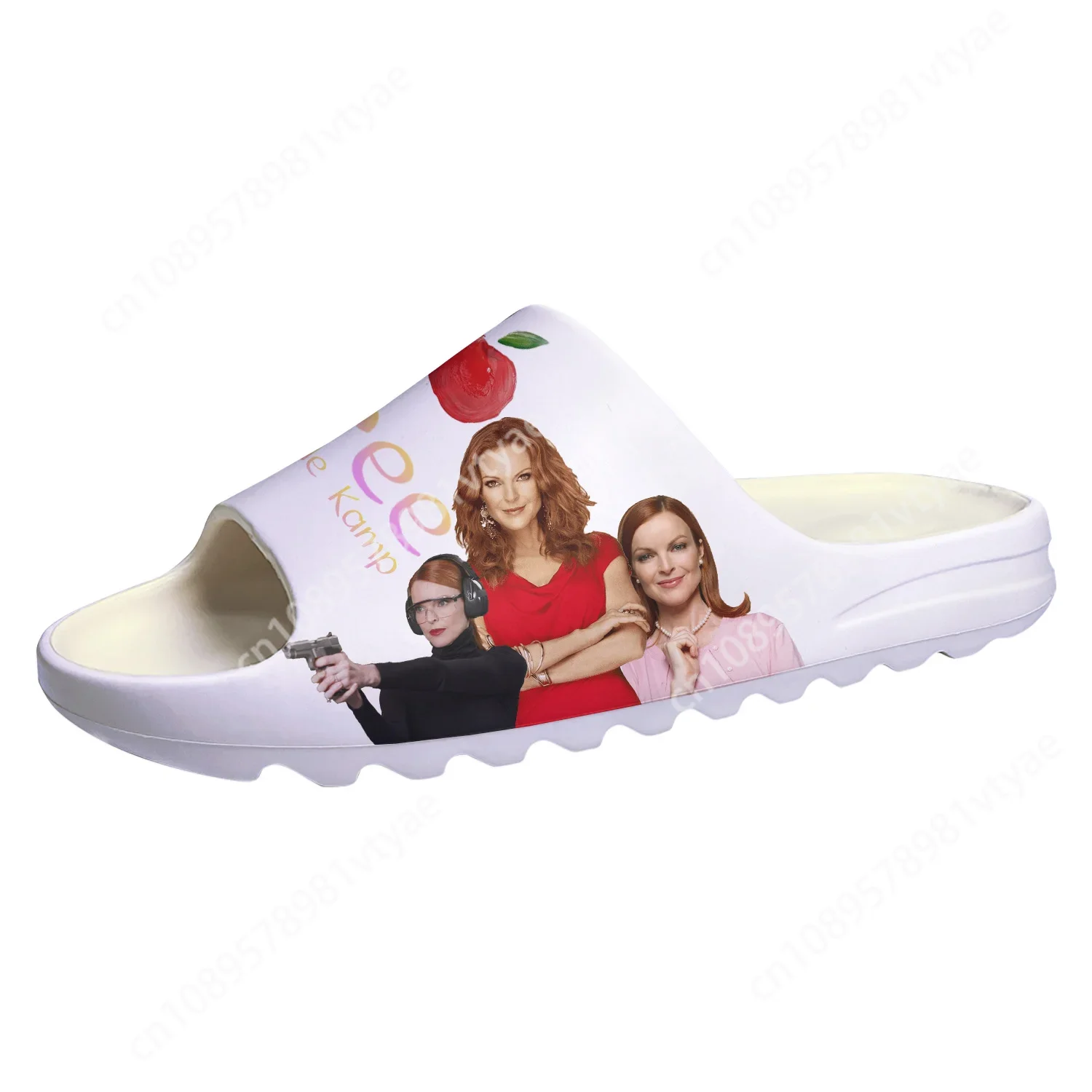 Desperate Housewives Soft Sole Sllipers Bree Van de Kamp Home Clogs Customized Step On Water Shoes Mens Womens Teenager Sandals