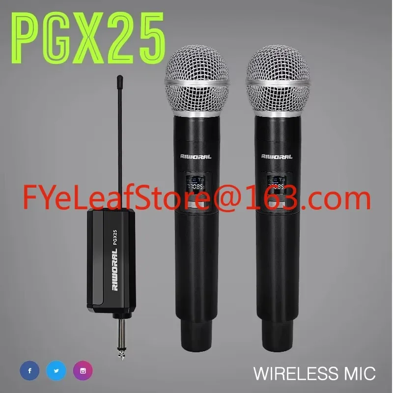 PGX25 professional UHF wireless microphone studio recording stage karaoke microphone