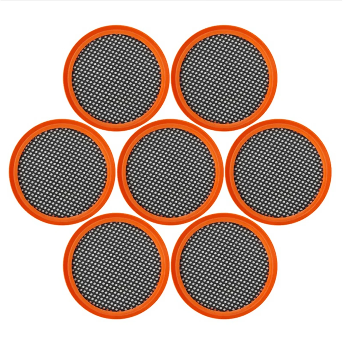 7Pcs Filter Replacement for SpeedPro & SpeedPro Aqua Battery FC6721 FC6729 FC8009 / 01 Vacuum Cleaner