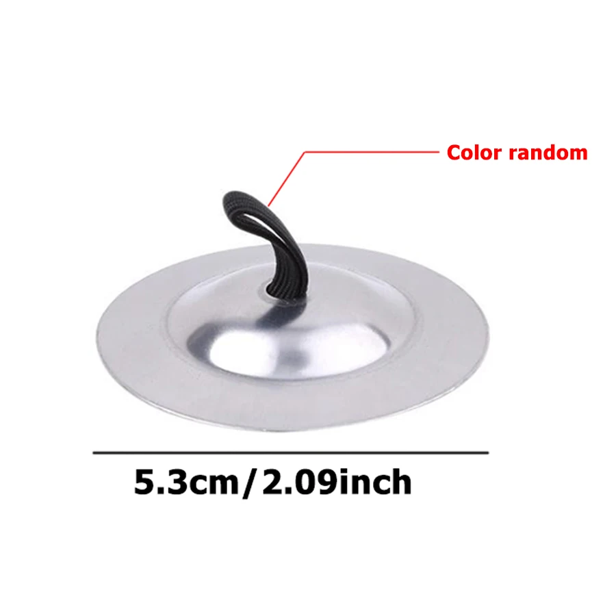 2Pairs الفضة معدن فنجر النحاس غونغ البسيطة قرع الموسيقى أداء خلفية الموسيقى أدوات أورف الكلاسيكية #6