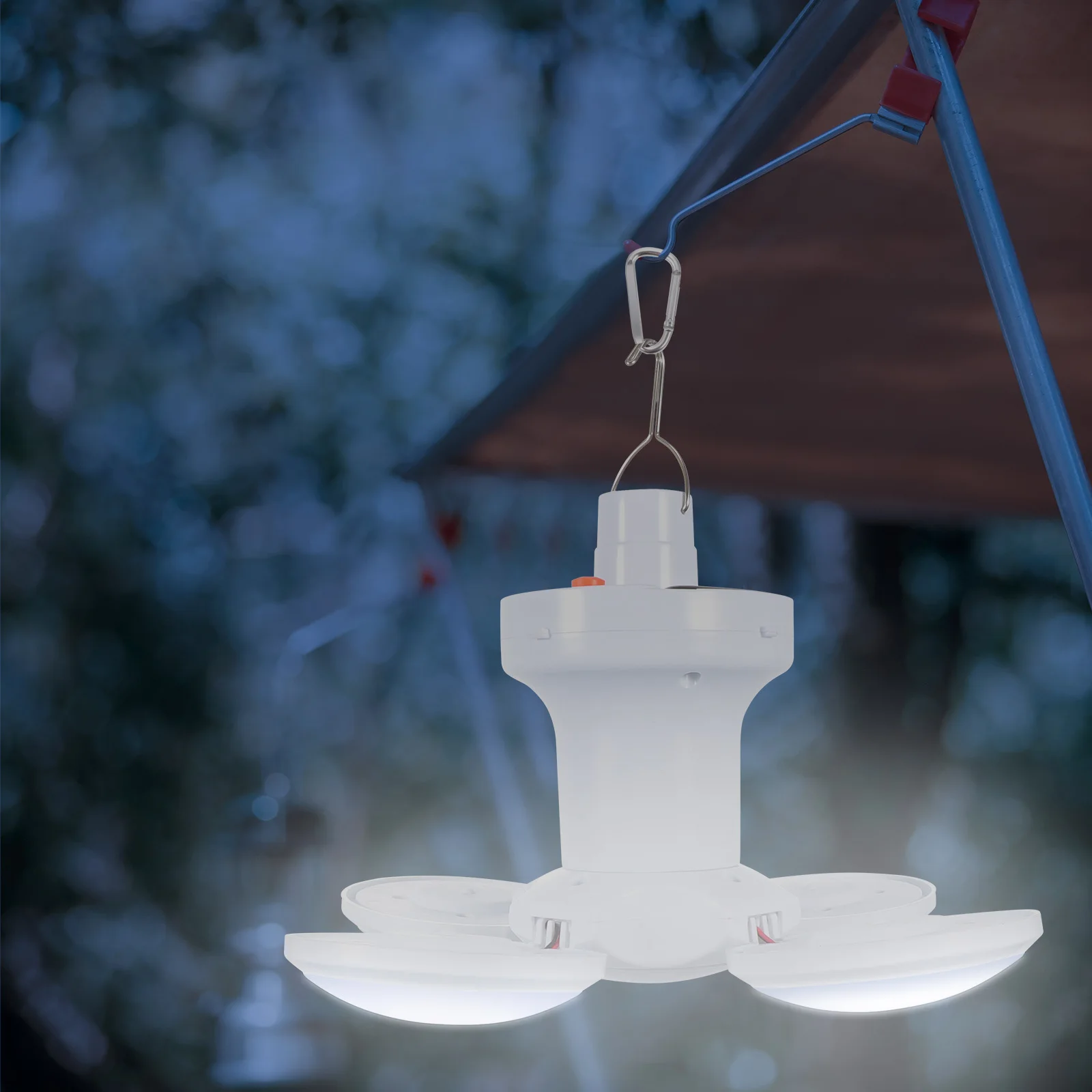 

1Pcs Solar Bulb Light Multipurpose Folding Tent Lamp Outdoor Emergency Camping Hanging LED Rechargeable Lamp Camping Light