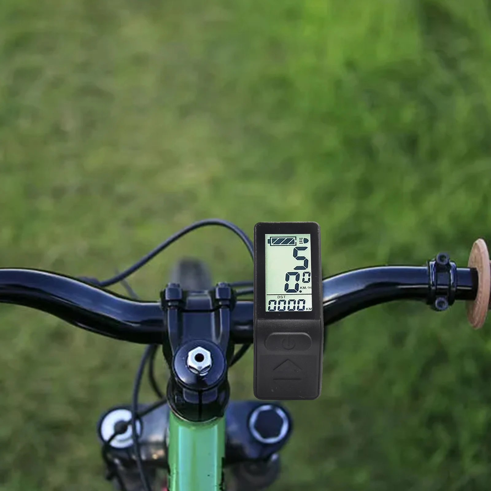 

For Ebike Riding Ebike LCD Display 24V 36V 48V Display Grip Size 22.2mm High Quality Materials For Electric Bicycles