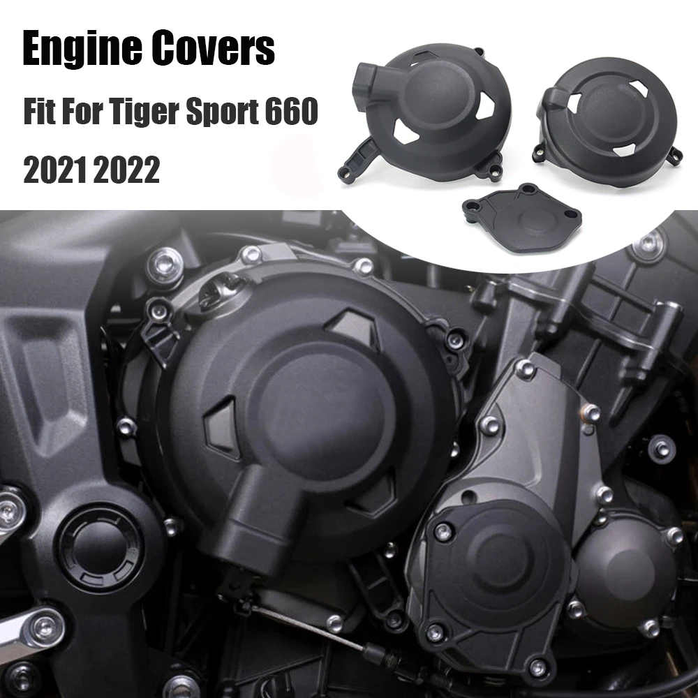 NEW Engine Covers Protectors For Sport 660 Sport660 2021 2022 Motorcycles Accessories Engine Guard Protection Case Cover