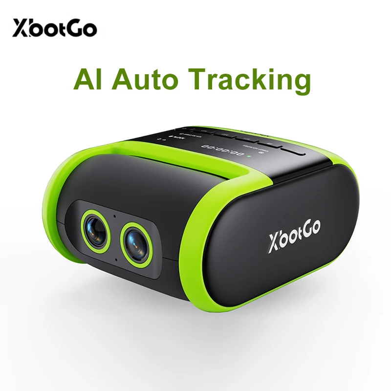 XbotGo Falcon AI Auto Tracking 30 fps 4K Pro Video Recording Sports Motion Camera 360° Panoramic Gimbal for Live Streaming
