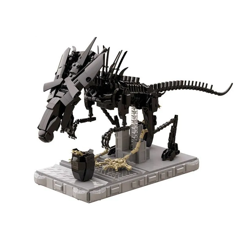 

Moc Alien Queen Scene Building Blocks Mini Action Figure Toys