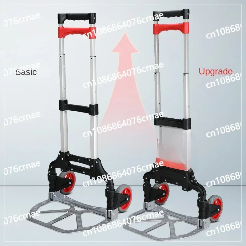 68kg Heavy Duty Load Climbing Trolley Lightweight Folding Warehouse Factory Pulling and Carrying Cart Hand Trolley Upstairs