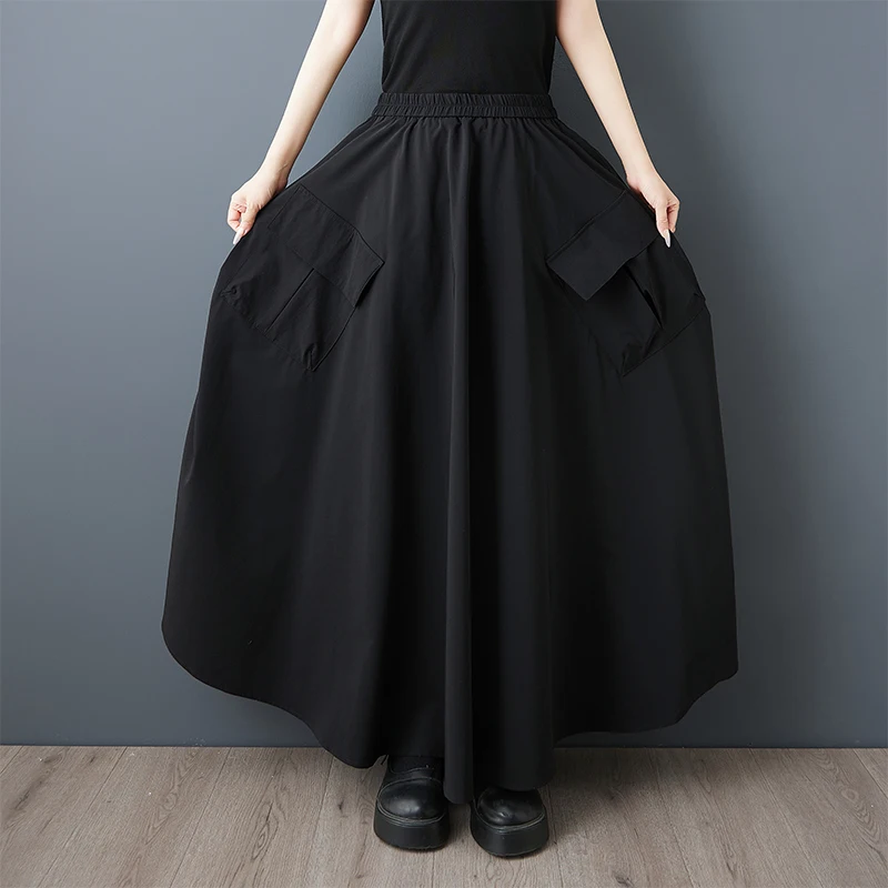 

2025 NEW Pocket Solid Color Loose Jumpsuits Sleeveless Personality Temperament Slimming Summer Woman Straps Jumpsuit Ropa Mujer