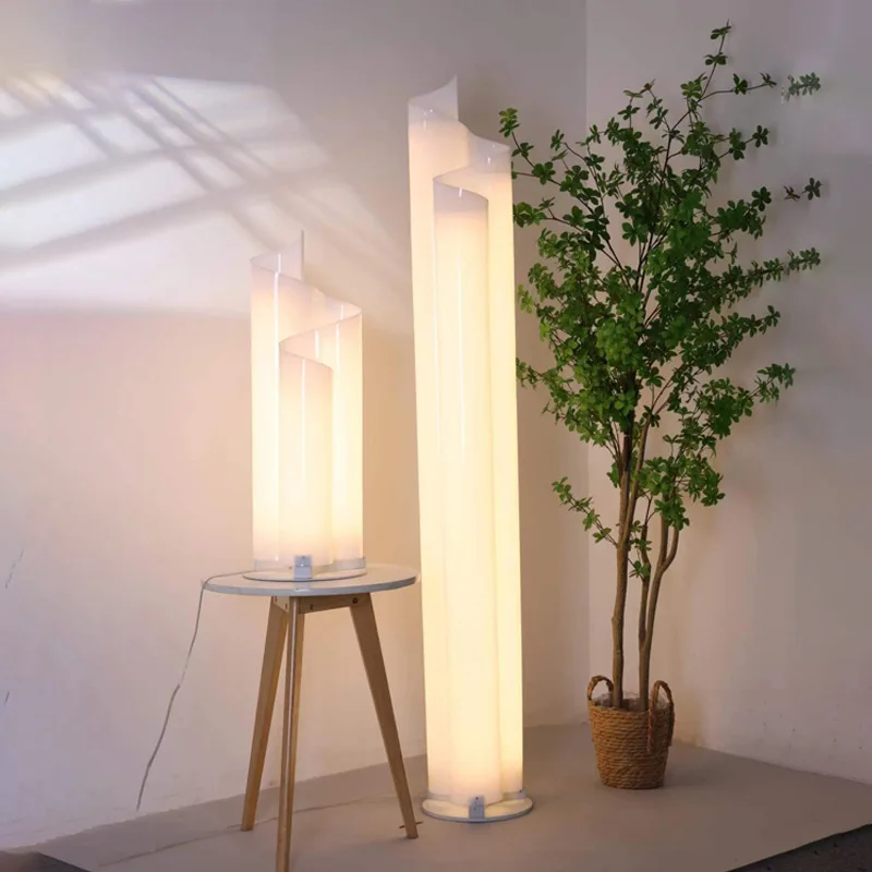 

Modern Glacial Light Floor Lamp Simple Design Living Room Bedroom Ins Atmosphere Iceberg Standing Lamp