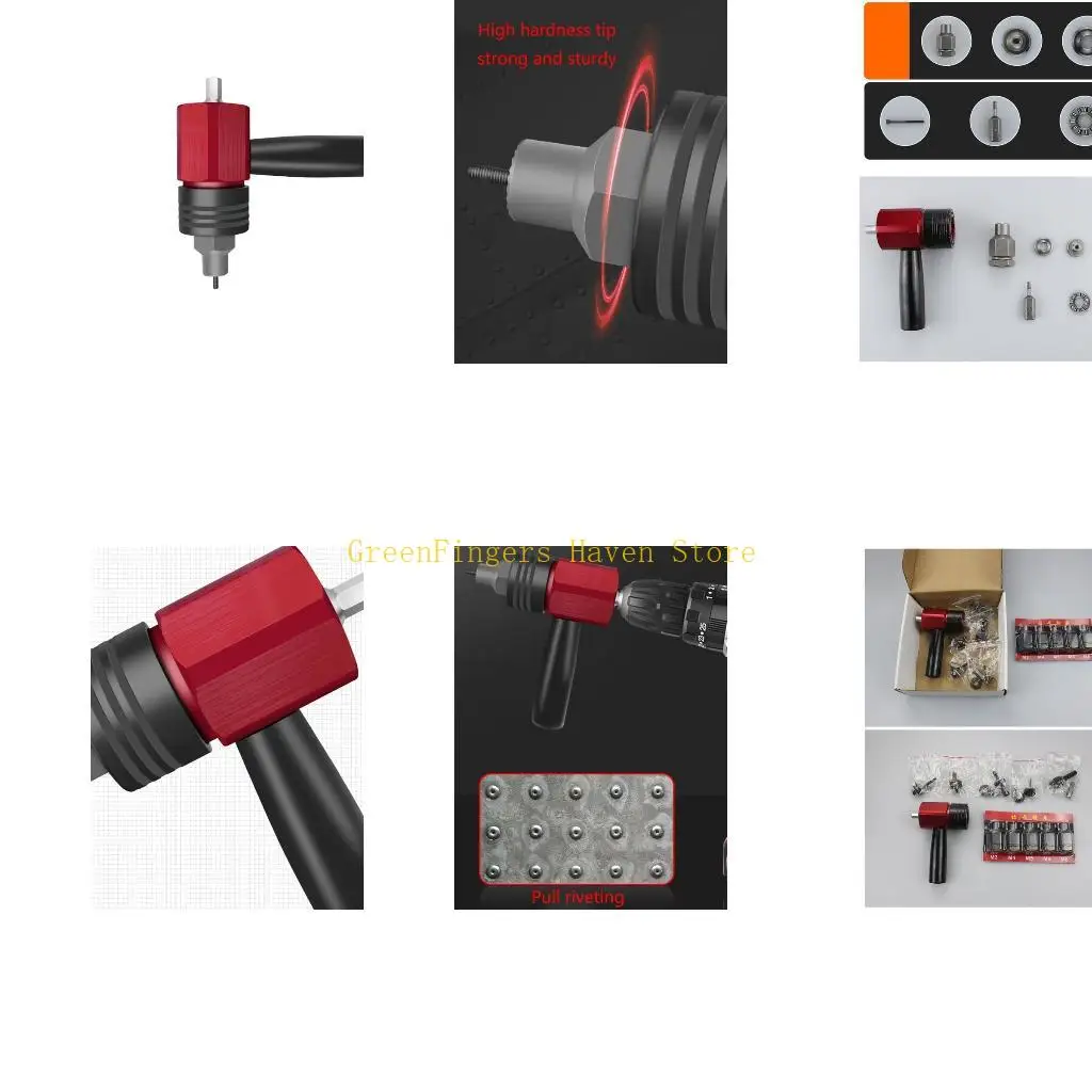 F68D 高硬度六角コンロッド電動リベットスピアアダプターキット