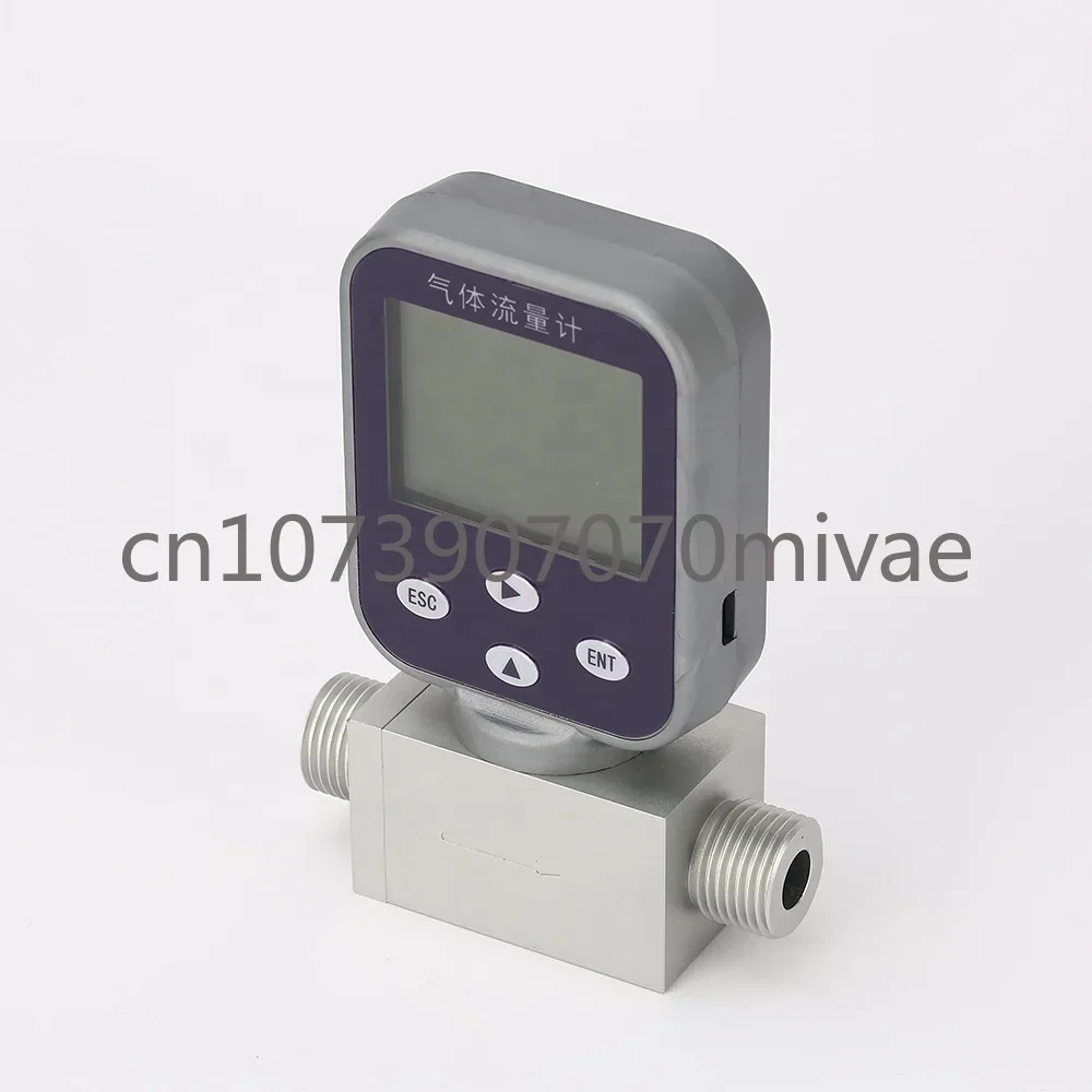 DN10 DN20 DN25 Micro Flow Compressed Air  Meter  Lpg Thermal Mass，Suitable for Various Clean Gases，Easy To Install