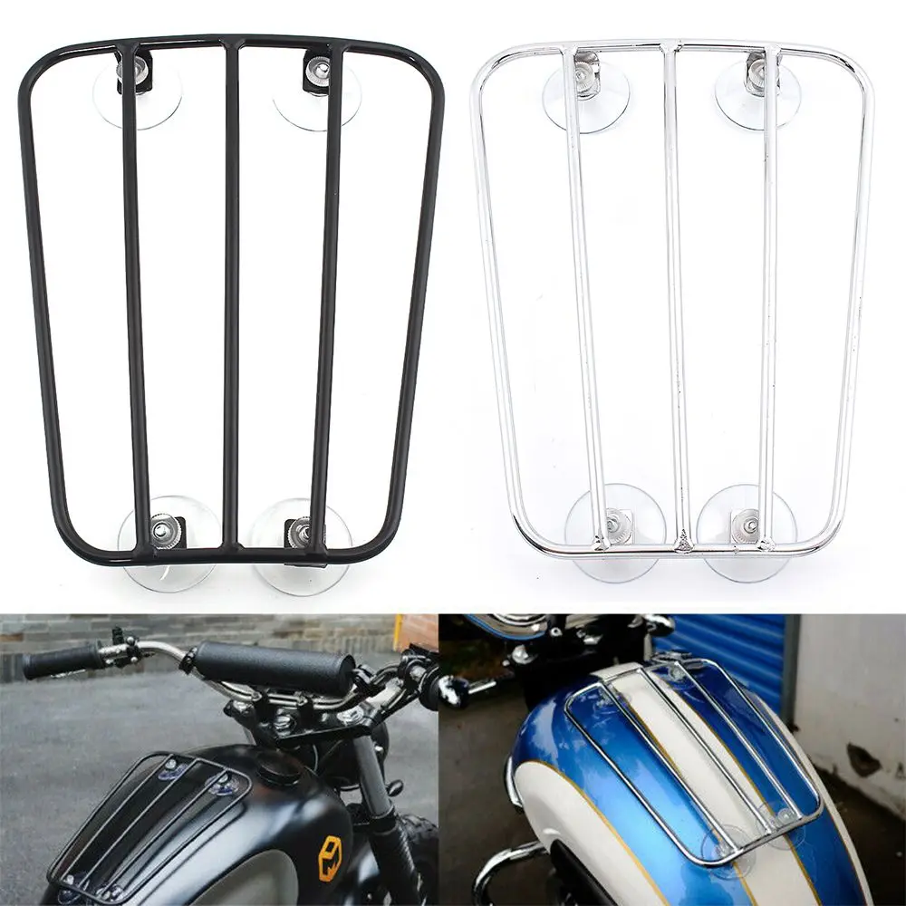 

Motorcycle Tank Luggage Rack Tank Rack Aero Parcel Rack Holder For Triumph Bonneville CB1100 XL 883 Dyna Interceptor 650 Bobber