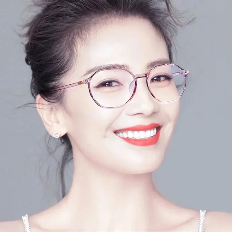 

Ultra-Light HD Computer Plano Women Blue Light Blocking Reading Glasses Unisex Vision Eyeglasses 0 To +400 Degrees