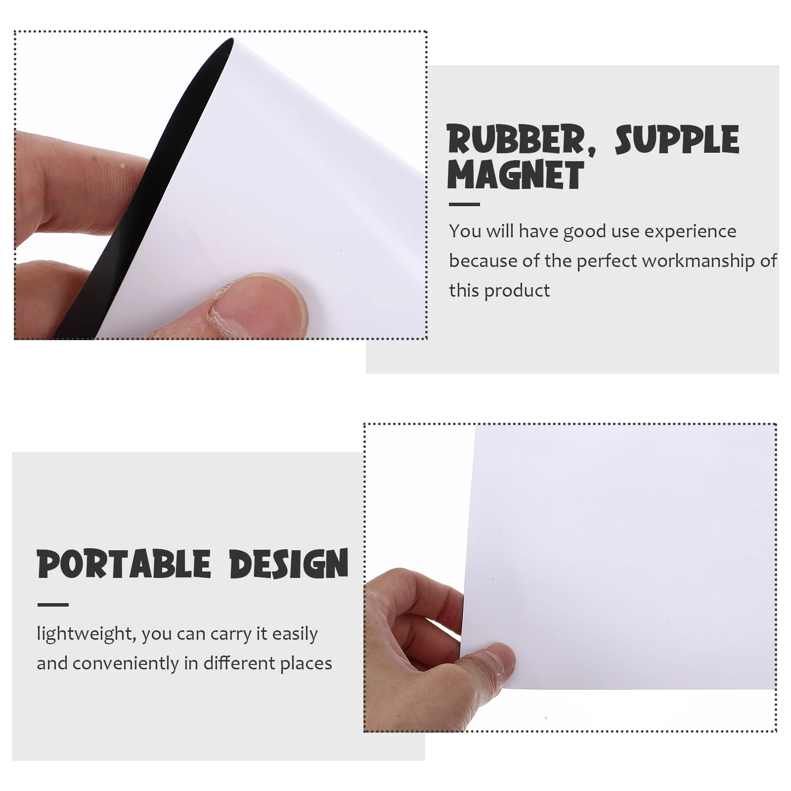 Magnetic Printing Paper Stick Fridge Rubber Soft Printable Sticker Labels Blank Photo Adhesive Magnetic