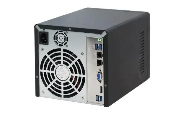 brand new 4-bay NAS storage desktop office computer server ITX interstellar snail hot swappable chassis