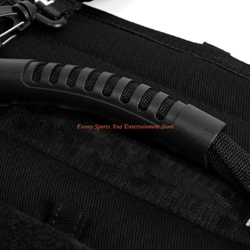 حقيبة سفر C4DE للجولف مع حزام كتف قابل للتعديل، حقيبة حمل محمولة لنادي الجولف، حقيبة ظهر بحزام للجولف