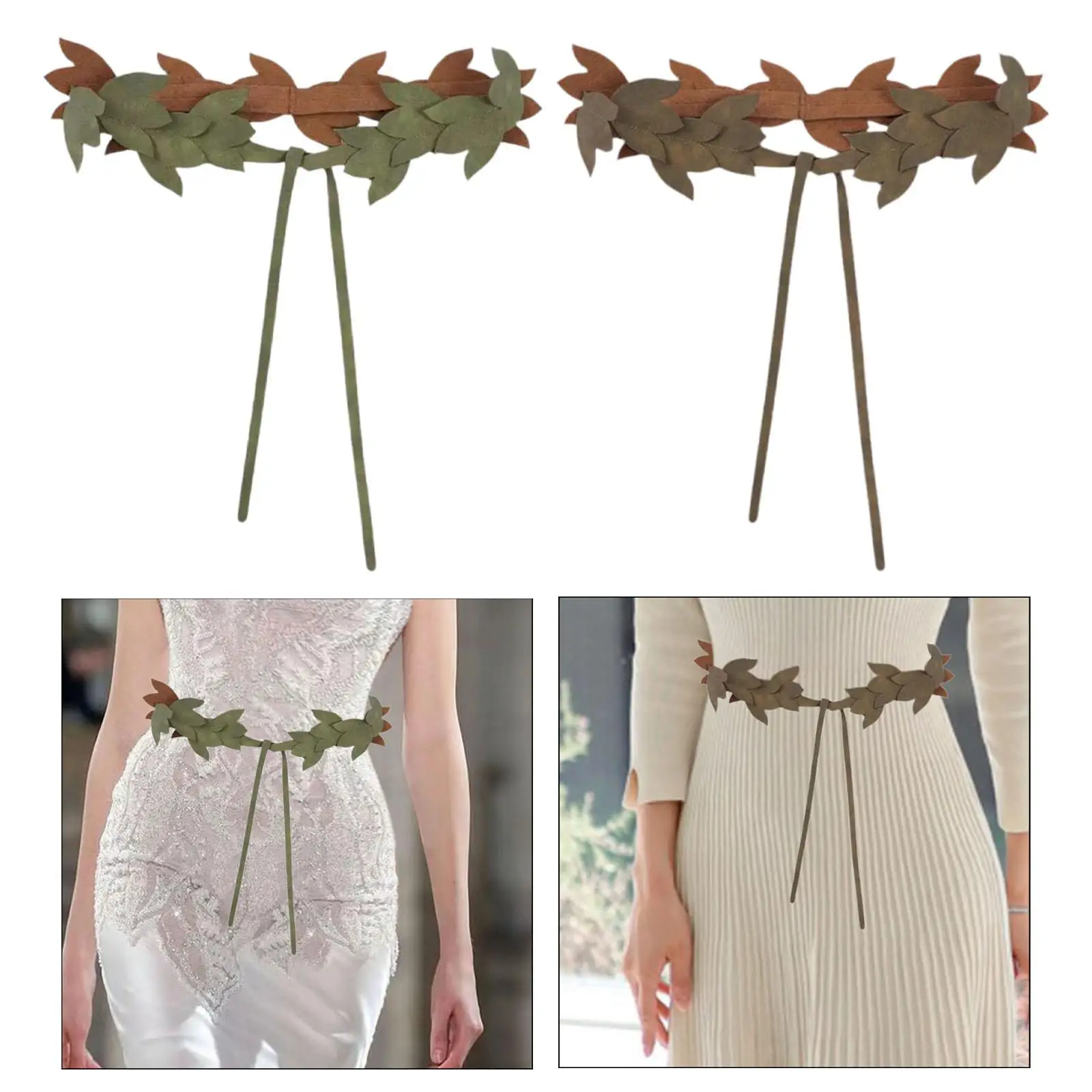 Cinturón Pantalones Accesorios Pantalones Moda Mujer PU Cinturón de cuero