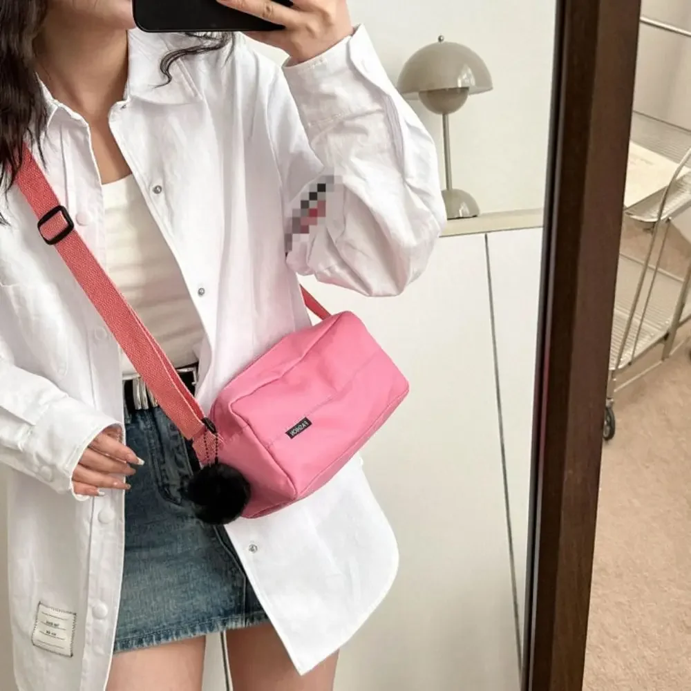 2023 New Autumn/Winter Fashion Korean Version Large Capacity Crossbody Bag Casual Versatile Fashion Lightweight Oxford Bag