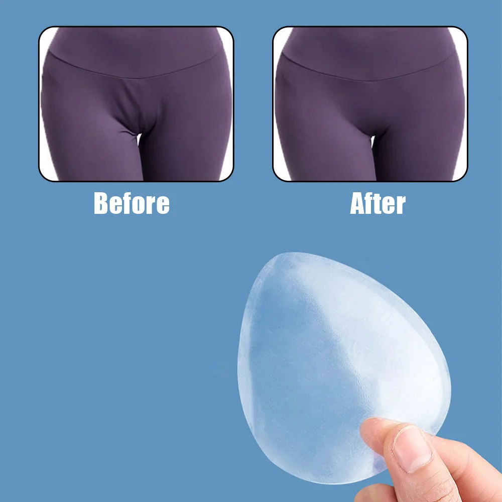 Camel Toe Pad Private Concealer Silicone Pads Part Reusable Nursing Adhesive Swimsuit Sticker Women Protector Invisible Parts