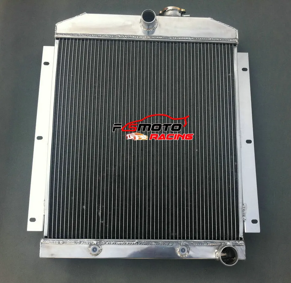 Aluminum Radiator For Chevy 3100/3600/3800 Truck Pickup l6 1947-1954 1948 1949 1950 1951 1952 1953 AT