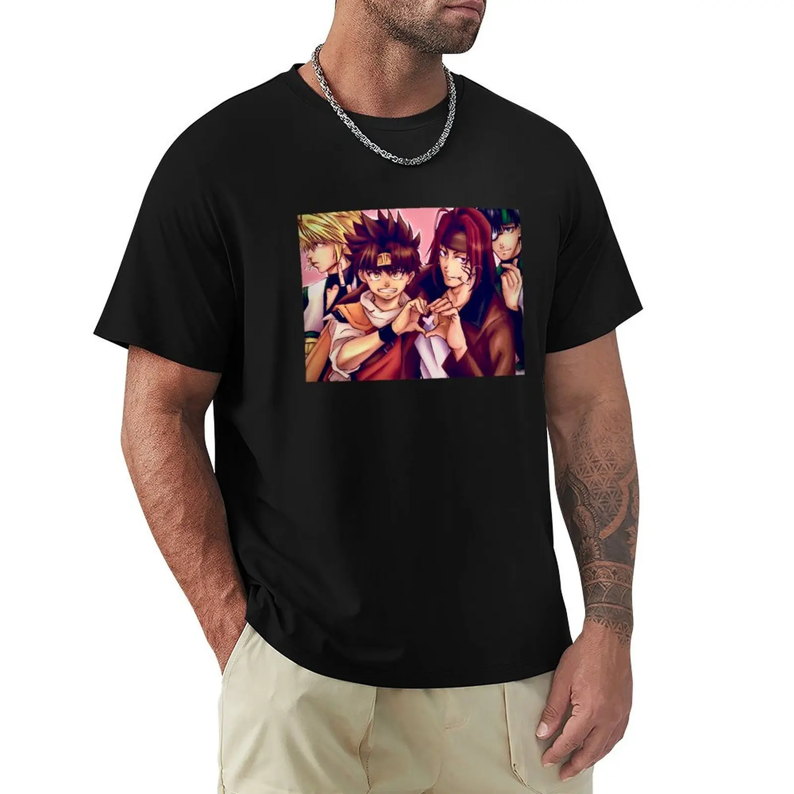 

Saiyuki love T-Shirt affliction shirts custom t shirt outfits for men