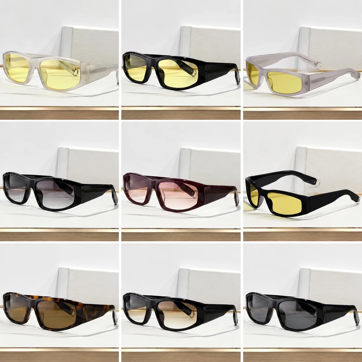 

New Arrival Unique Material Sunglasses Stylish Eyeglasses Men Women Daily Wear