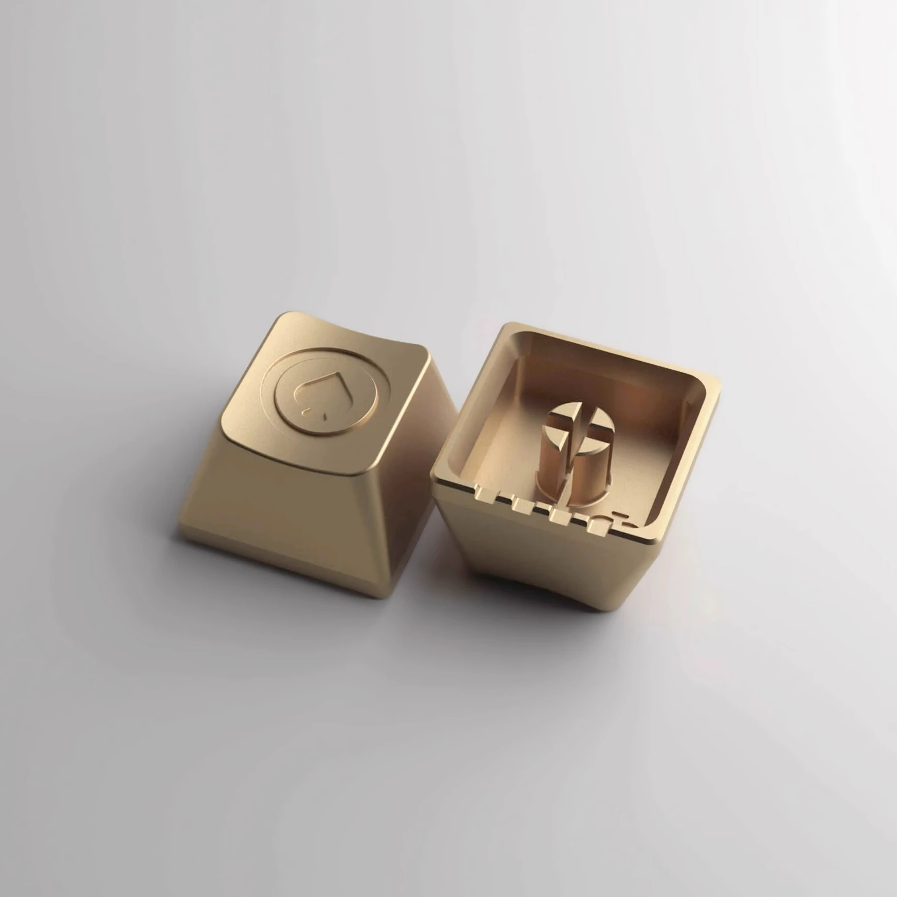

Metal Keycap Aluminum-Ace Gold Aluminum Keycap Anodized Metal Keycap