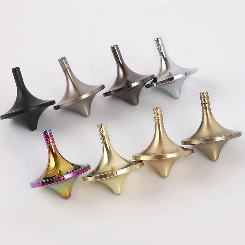 Metal Spinning Top Gyro Hand Spinner para crianças e adultos, EDC Fidget, Ansiedade Brinquedos, Antistress, Descompressão