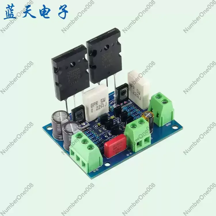 High 150W Fully Complementary Mono C5200 A1943 High Power Amplifier Board Finished Kit PCB Empty Board