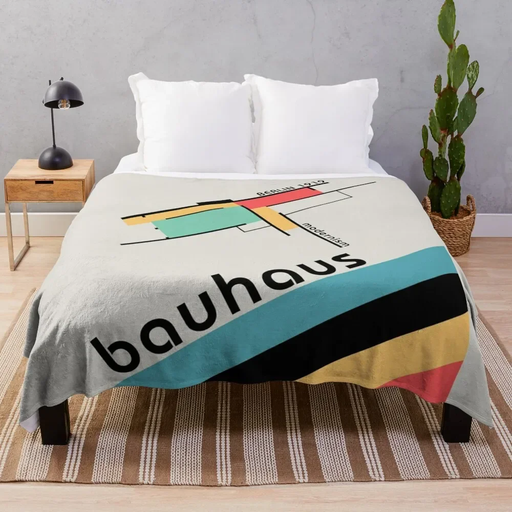 

Bauhaus BERLIN 1919 Moderist Throw Blanket Summer Multi-Purpose Blankets