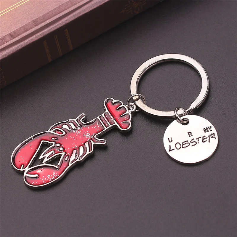 Friends TV Show Keychain, Red Lobster Key Chain, Keyring Gift, Best Friend