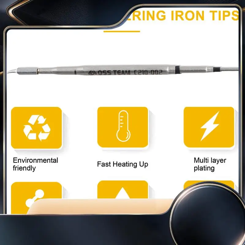 

Паяльное жало серии C210, бессвинцовая сварочная головка для припоя, ручка JBC T210 для паяльной станции Sugon T26 T26D-N34R