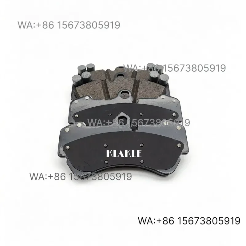 For Wmwmnu  KLAKLE Heat Resistant 18Z Brake Pads Anti Fade Braking  Touareg 7LA 18inch Wheel Compatible