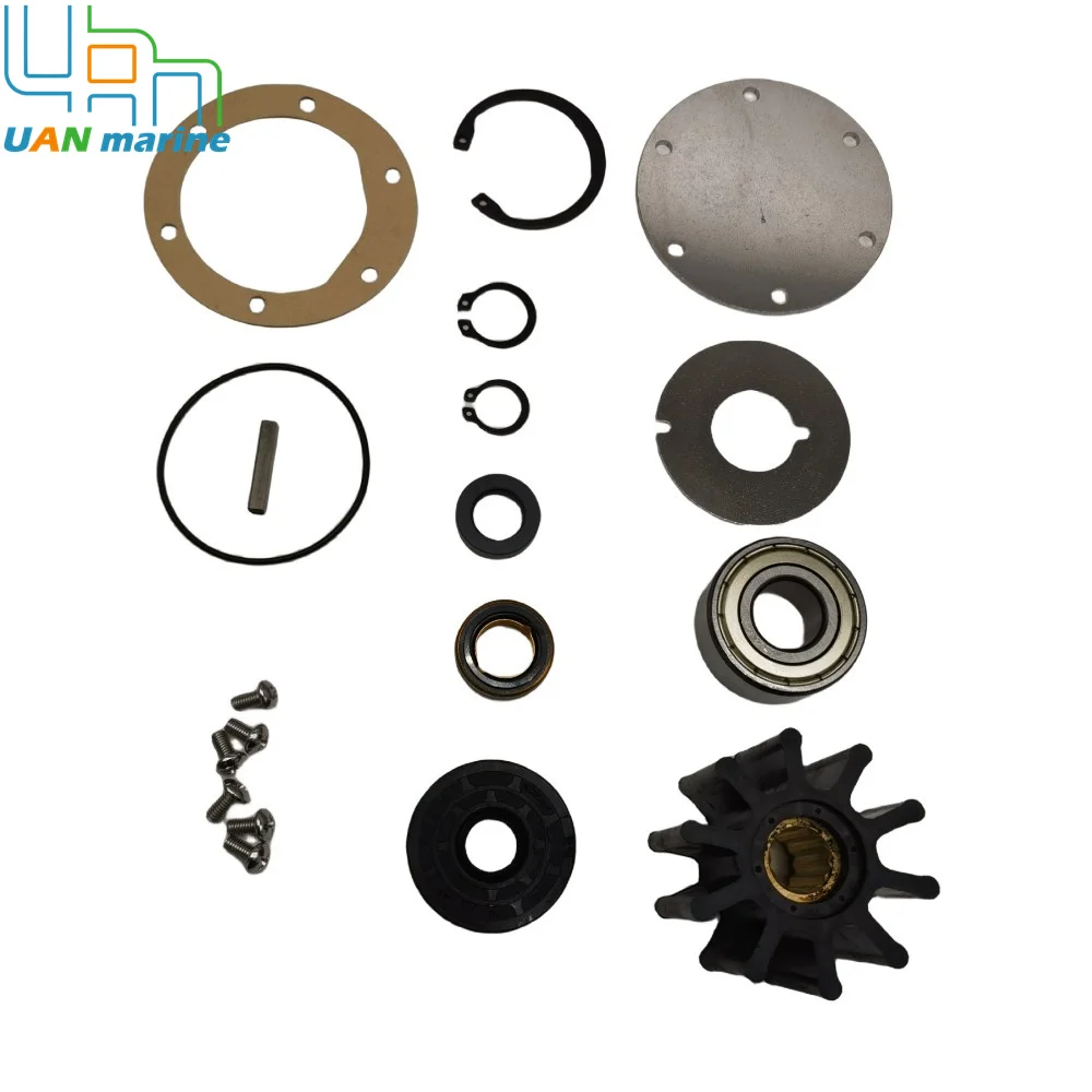 UAN Marine Major Repair Kit For Jabsco 777-9001 Sea Water Pump Detroit Diesel 8.2 CAT 3208