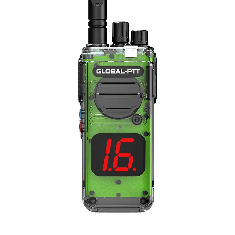 Walkie Talkie G5 Global-PTT Handheld Digital Intercom Two-Way Radio for Long Distance Outdoor Mountain Climbing and Car Driving.