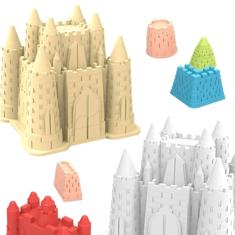 Crianças areia caçamba castelo mofo brinquedo escultura areia praia brinquedo infantil brinquedo jardim