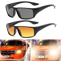 Day Night Car Anti-Glare Night Vision Drivers Goggles Night Driving Enhanced Light Glasses Cycling Goggles Night Vision Glasses