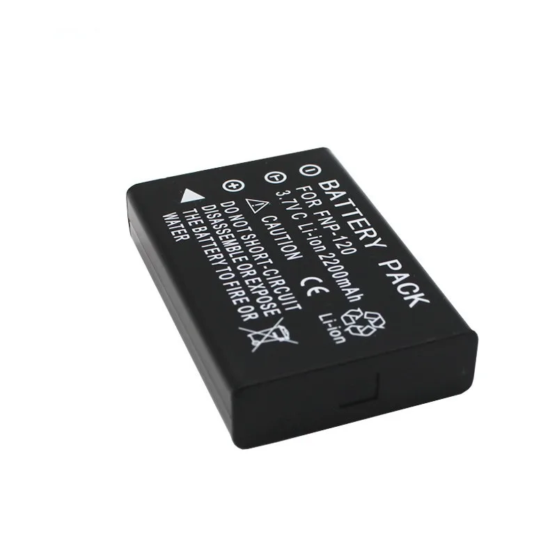 Replacement battery FNP120 NP-120 2200mah for F10 F11 M603 MX4 MX550 camera batteries