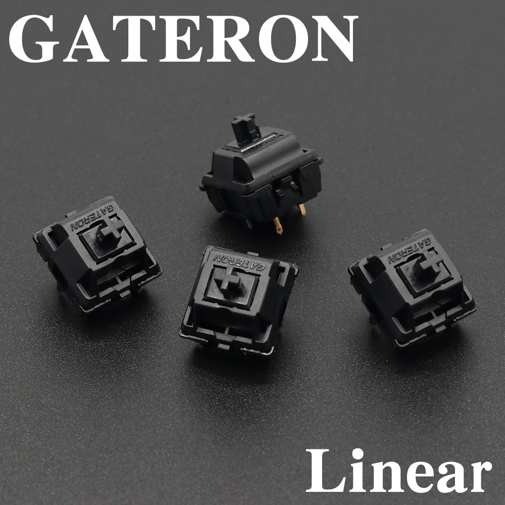 Gateron Oil King Pre Lubed 5pin Switch 55g Linear Mechanical Keyboard Custom Switches