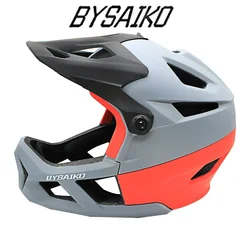 Bysaiko Bicycle Helmet Cycling Safety Cap MTB Mountain Road Bike Suitable for Adults Men and Women Breathable Riding Equipment