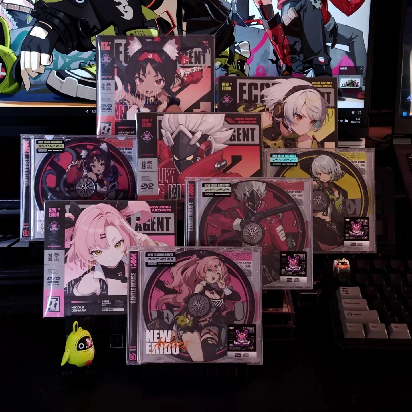 

Game Zenless Zone Zero Cunning Hares Music CD Nicole Demara Album Music Record Cosplay Story Image DVD Soundtrack Box Collection