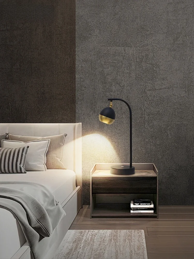 Table Lamp Nordic Minimalism Designer Adjustable Focus Zoom Bedroom Bedside Lamp Study Reading Lamp