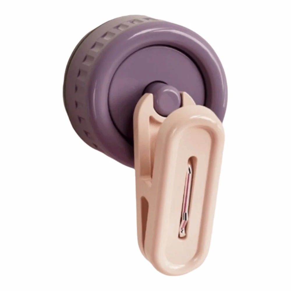 Dopamine Rotating Suction Cup Hook Waterproof Strong Load Bearing Utility Hook No Drill Lightweight Wall Clip Counter Decor