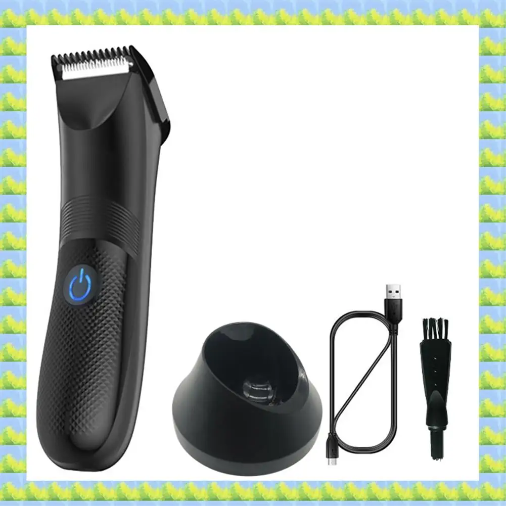 FZFZ 남성용 제모 친밀한 부위 부분 이발 면도기 클리퍼 트리머 사타구니 제모기 비키니 안전 면도